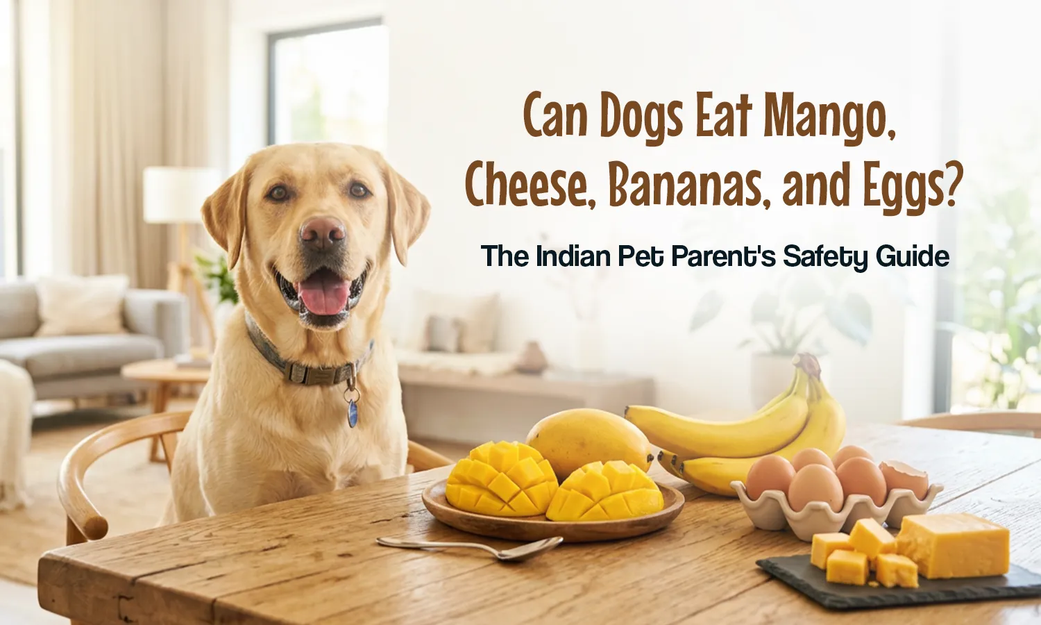 Can Dogs Eat Mango, Cheese, Bananas, and Eggs? The Indian Pet Parent's Safety Guide