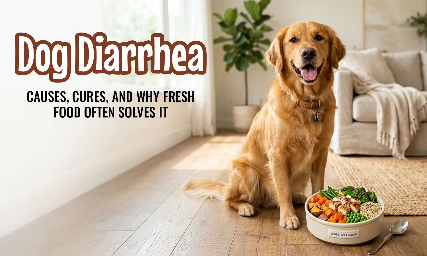 Dog Diarrhea: Causes, Cures, and Why Fresh Food Often Solves It