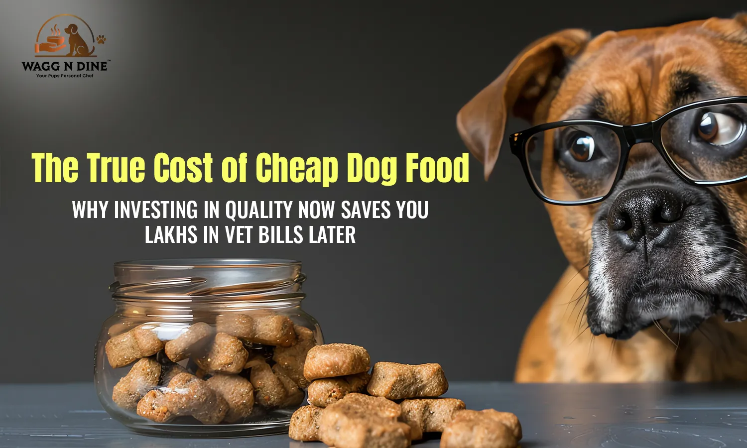 The True Cost of Cheap Dog Food: Why Investing in Quality Now Saves You Lakhs in Vet Bills Later